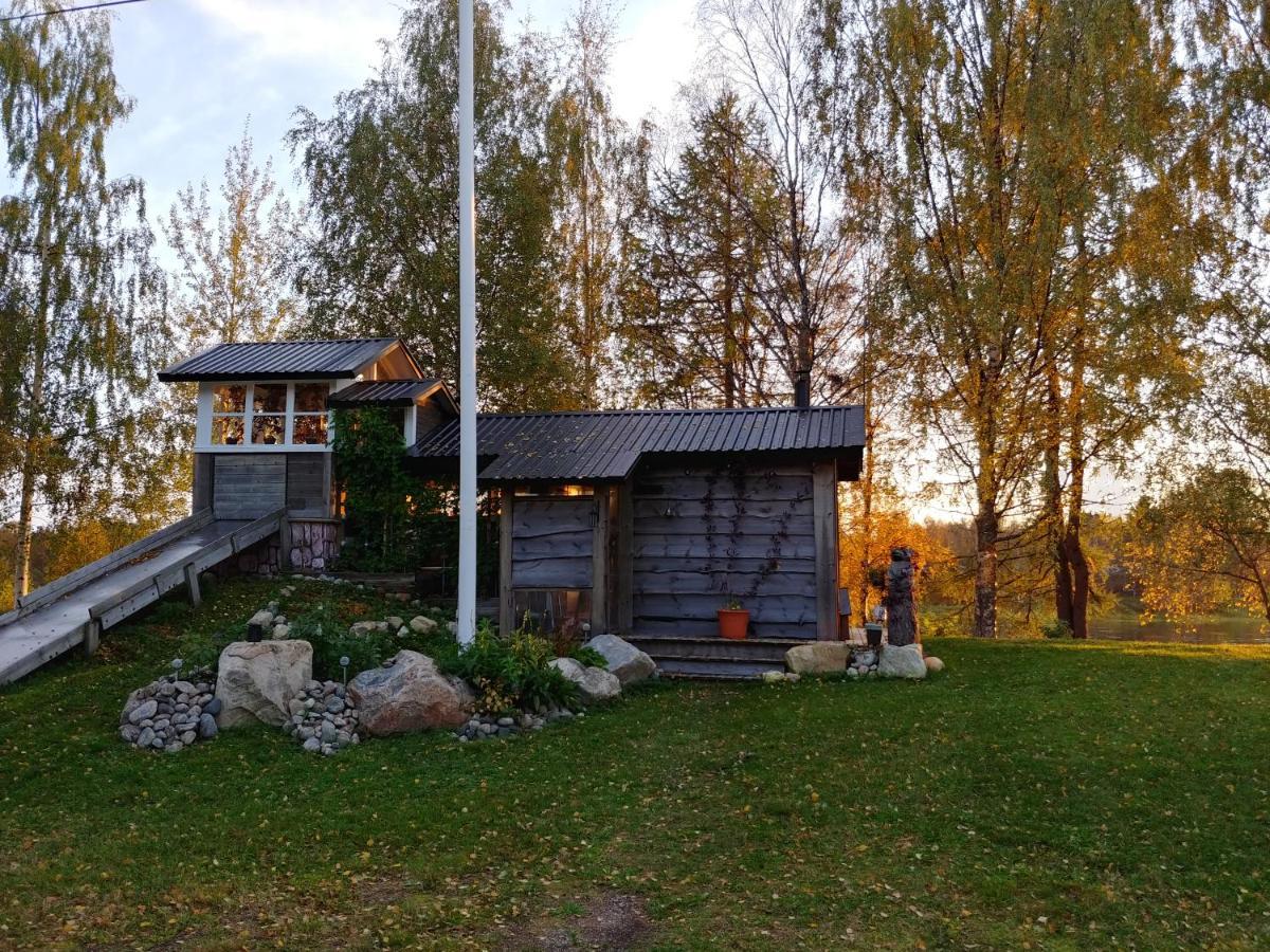 Wanha Kunnantalo Apartment Pudasjarvi Bagian luar foto