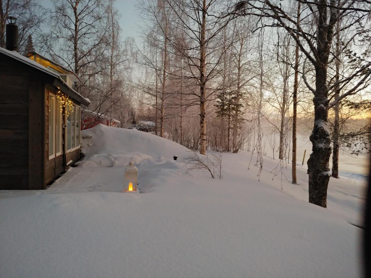 Wanha Kunnantalo Apartment Pudasjarvi Bagian luar foto