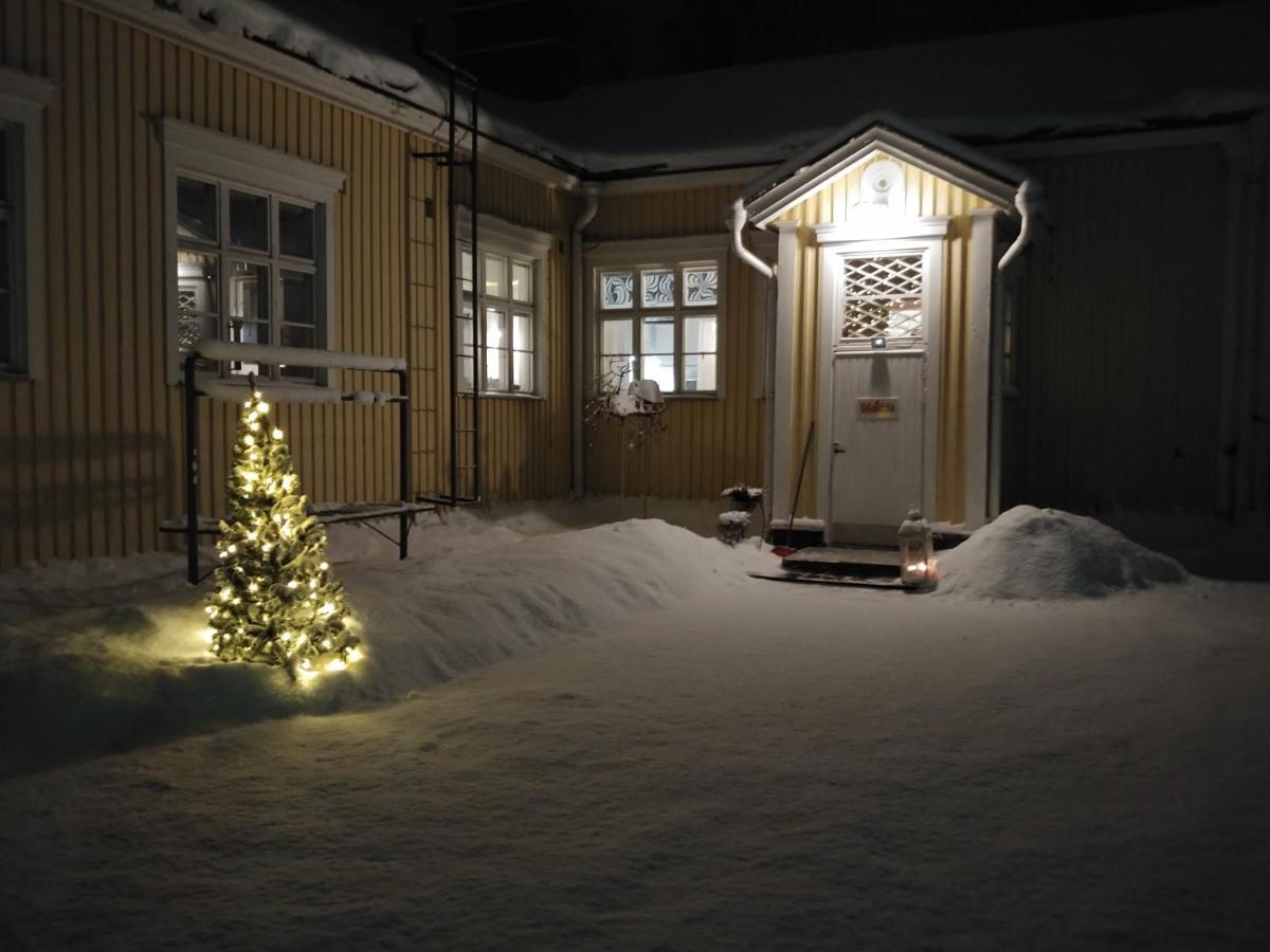 Wanha Kunnantalo Apartment Pudasjarvi Bagian luar foto