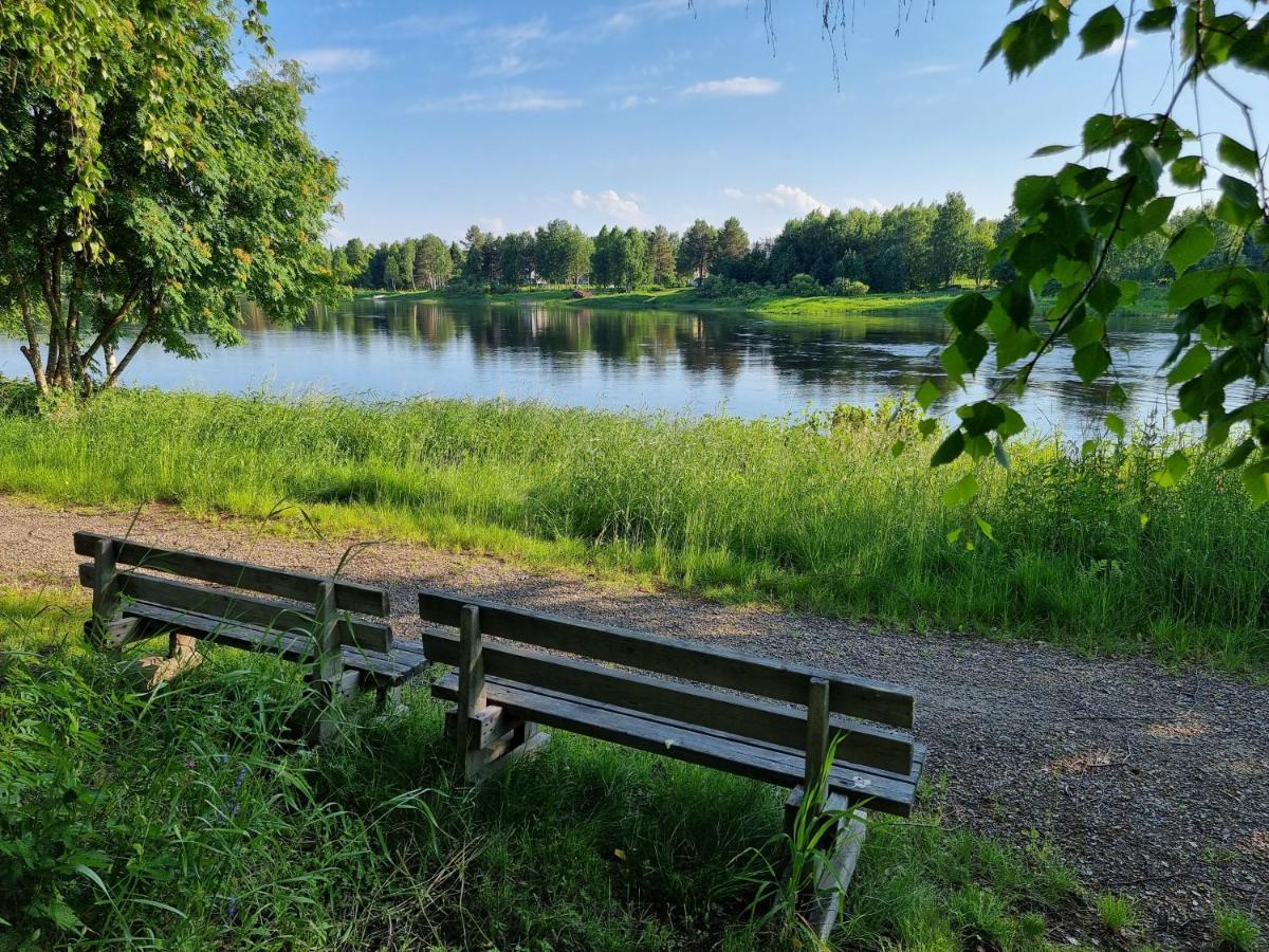 Wanha Kunnantalo Apartment Pudasjarvi Bagian luar foto