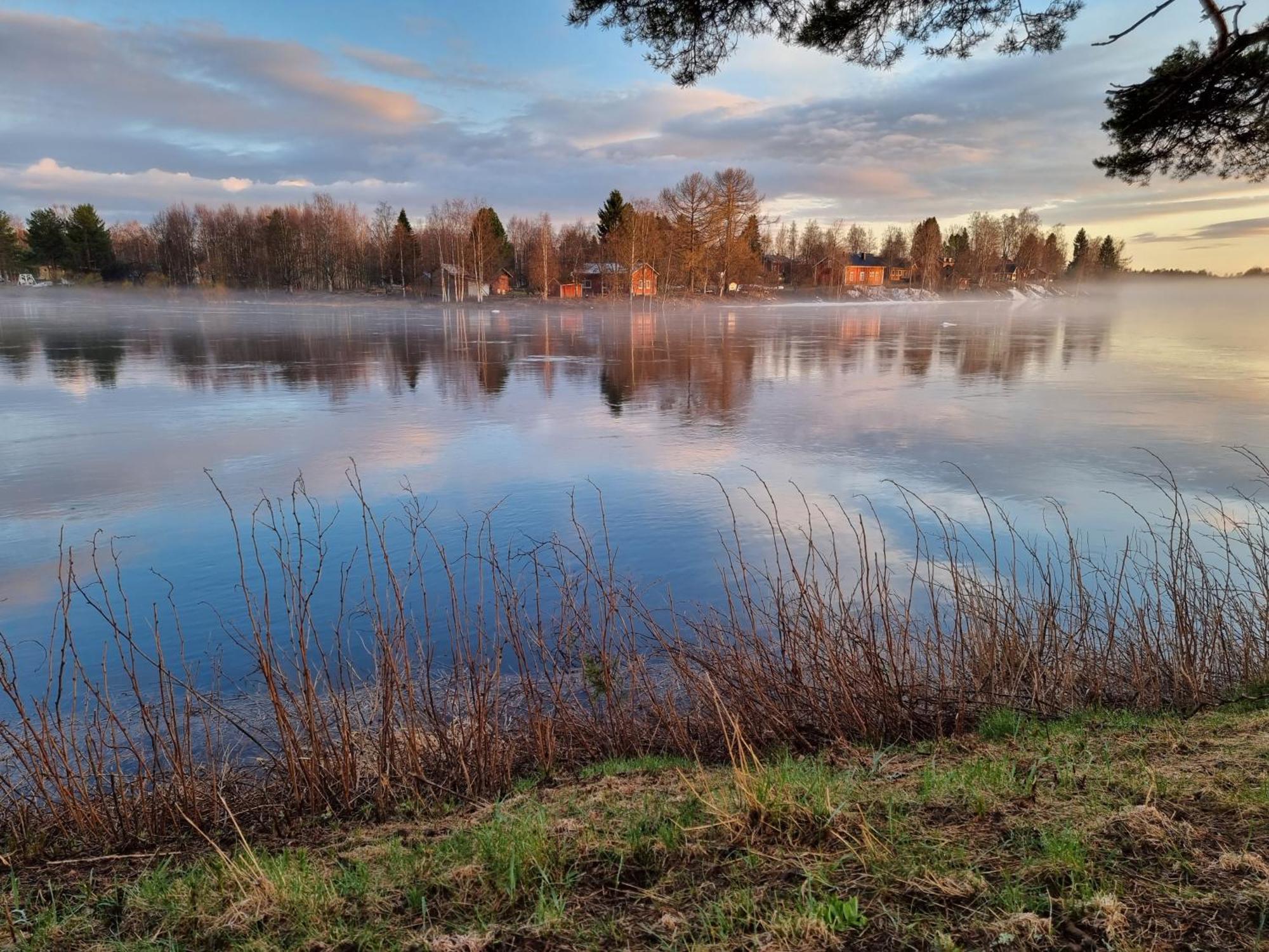Wanha Kunnantalo Apartment Pudasjarvi Bagian luar foto